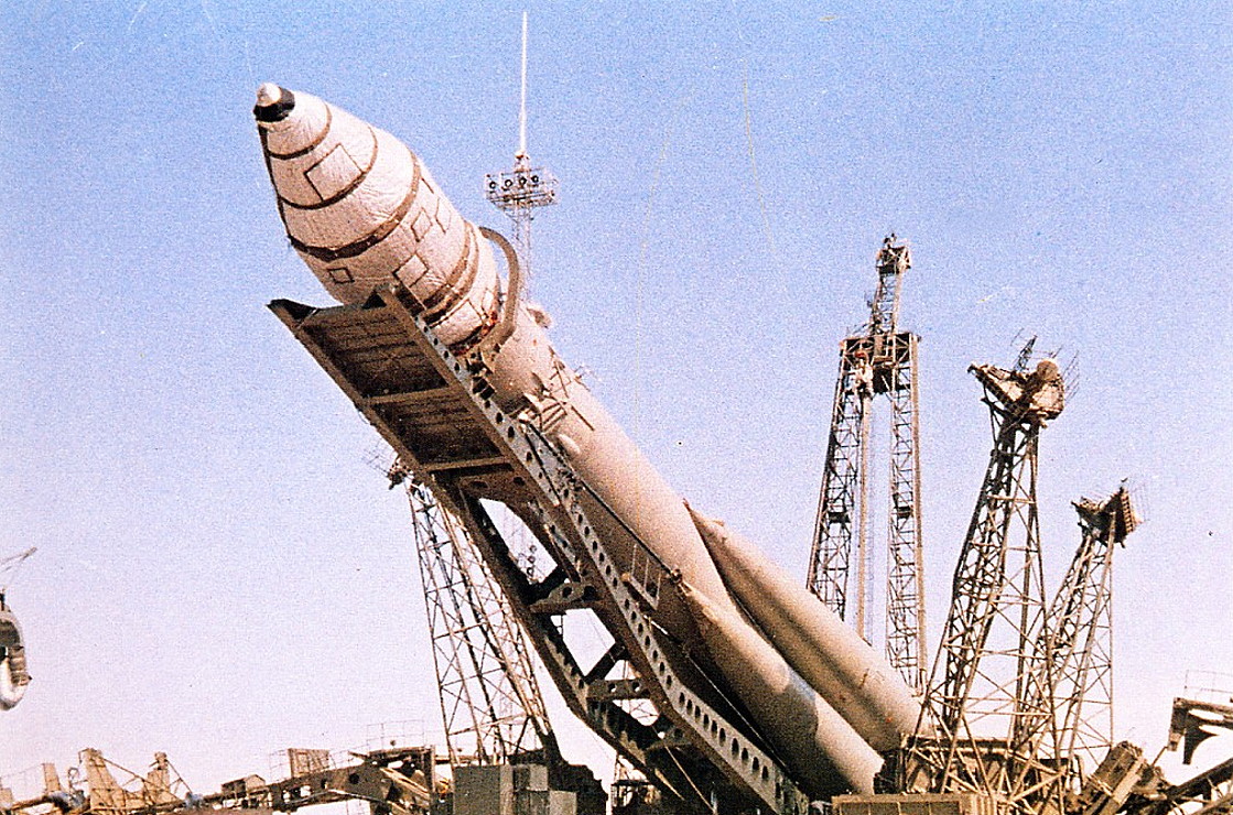 Rollout del razzo Vostok
