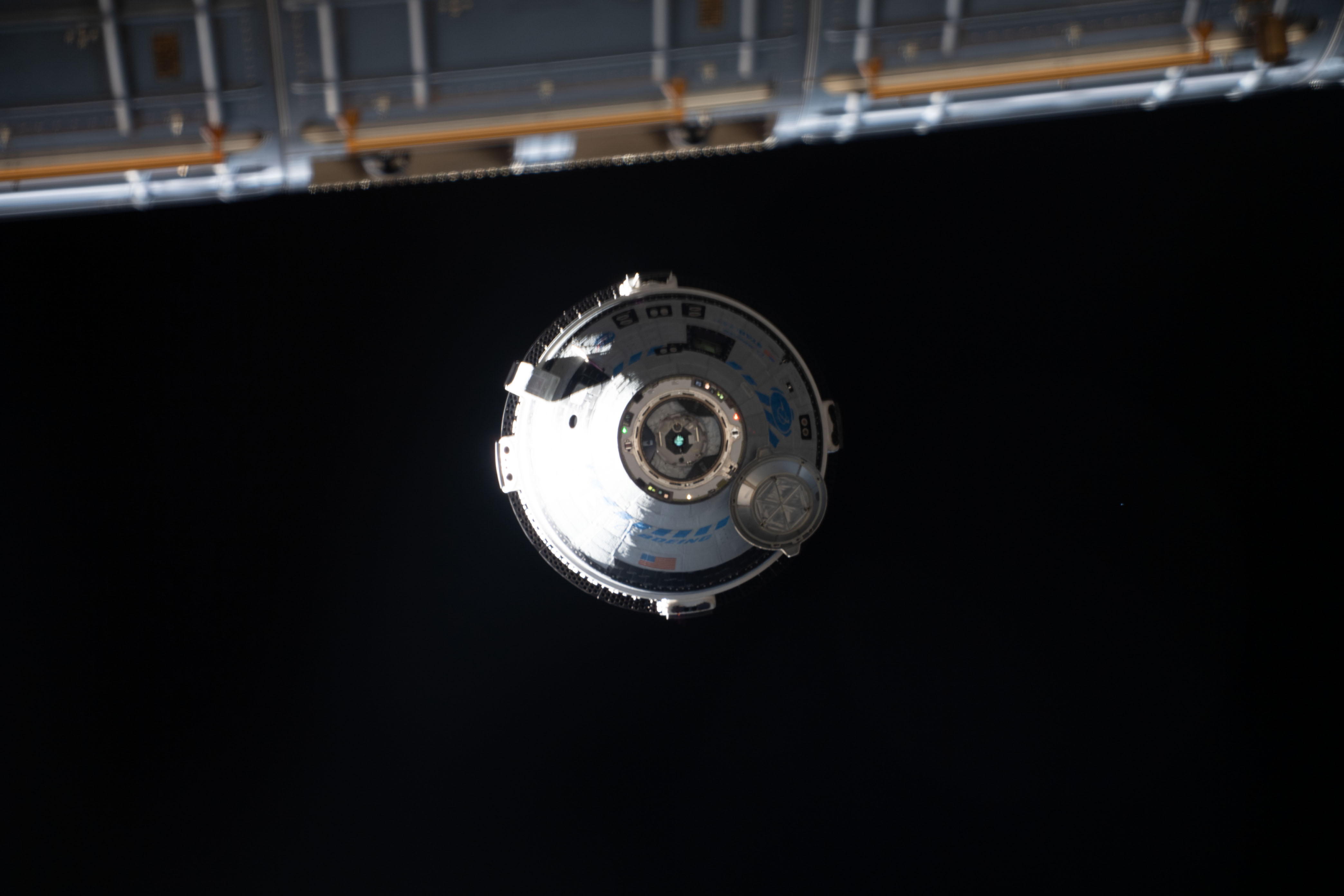Starliner in avvicinamento alla ISS